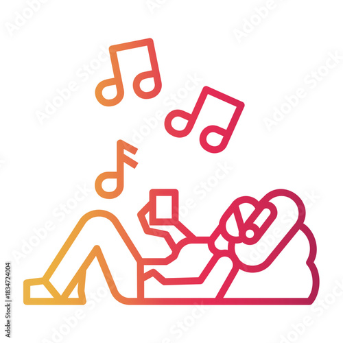 lifestyle Line Gradient Icon