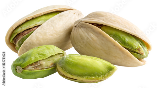 pistachio isolated on white background