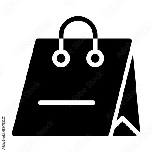 paper bag Solid icon