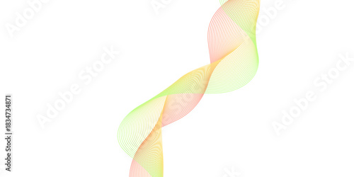 Abstract background with colorful smoke patterns and smooth rainbow light waves