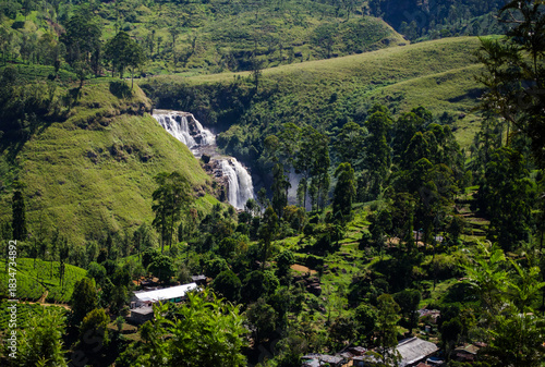 St. Clair's Falls is one of the widest waterfalls in Sri Lanka
