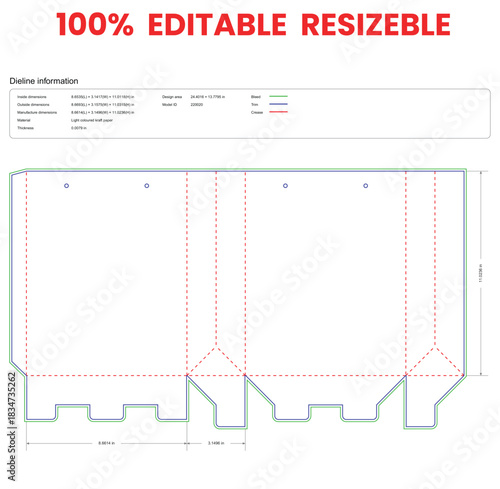 kraft paper bag dieline template box dieline die lines packaging custom dieline  box cardboard box dieline pizza box dieline printable product packaging layout,
