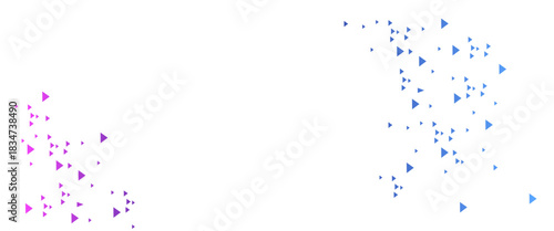 Vector light multicolors triangular pattern with gradient for your business design. 