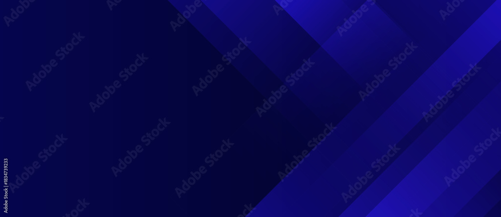 Obraz premium Modern abstract background with bold blue diagonal layers and smooth gradients, creating a dynamic and professional visual style.