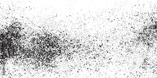 Grain noise halftone or grainy texture or dot work grain noise paper texture design  grunge texture. dust particle and dust grain on white background. Vintage black and white surface. Vector dark dirt