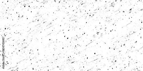 Grungy gritty subtle black splatter, dust,  grain speck grit grunge overlay on white background grain noise Speckle grain dot white paper noise texture