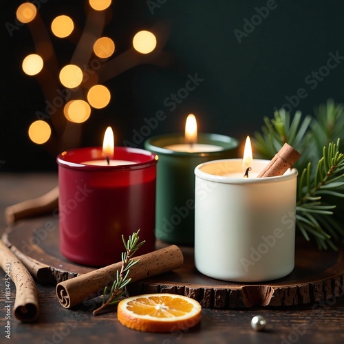 Holiday candles Luxurious ambiance, inviting glow, and aromatic scents create a festive atmosphere for memorable moments of warmth and joy. Beautifully crafted candles, perfect gifts