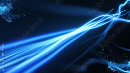 Wallpaper Mural Dark Night Sky with Subtle Cloud Movements and Minimal Light Torontodigital.ca