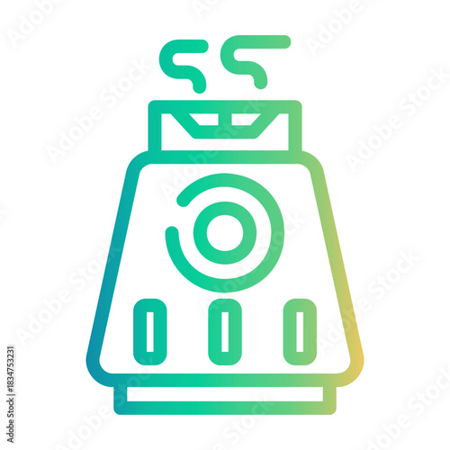 humidifier Line Gradient Icon