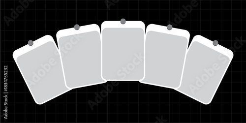 Pictures or photos frame collage layout abstract photo frames and digital photo wall template
