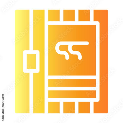 sauna Gradient icon