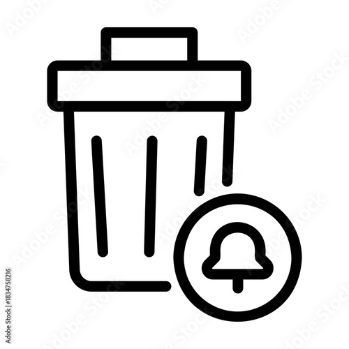 trash Line Icon