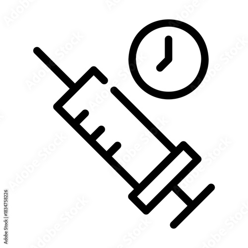 vaccination Line Icon