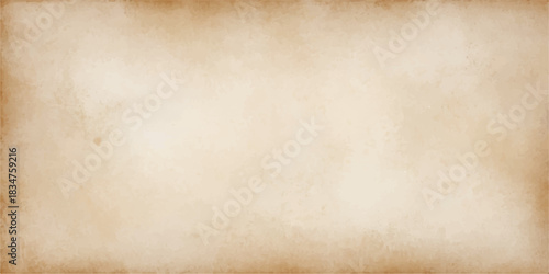 Vintage brown parchment paper texture for an aged antique background design