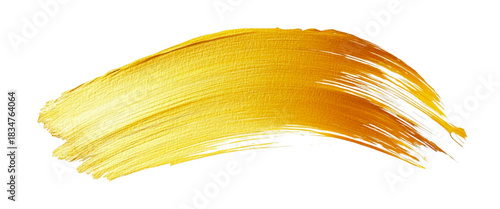 Vector gold watercolor brush stroke grunge design elements