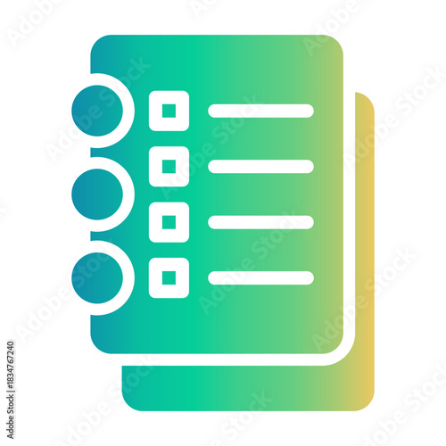 planner Gradient icon