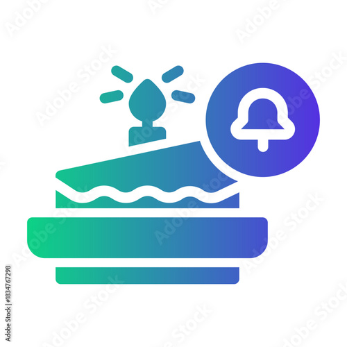 birthday Gradient icon