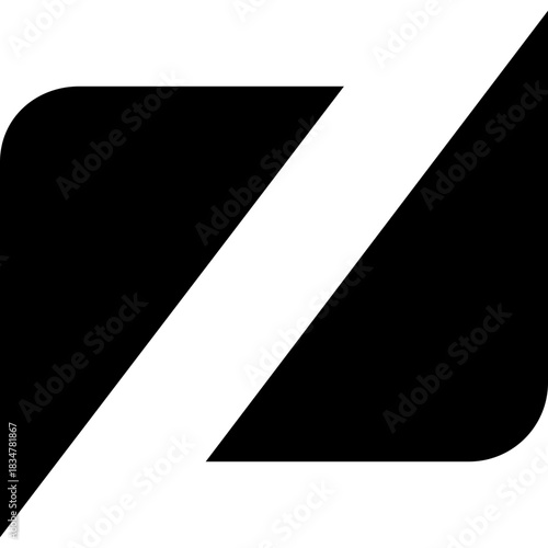 black and white page corners