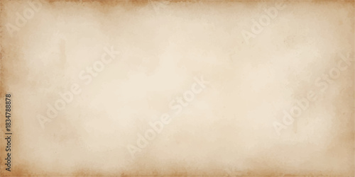 Aged brown parchment paper with a rough vintage texture and stained sepia surface