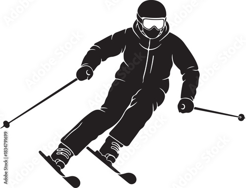 snowboarder riding a board action figure

snowboarder sketch performing a trick

snowboarder winter sport line art graphic