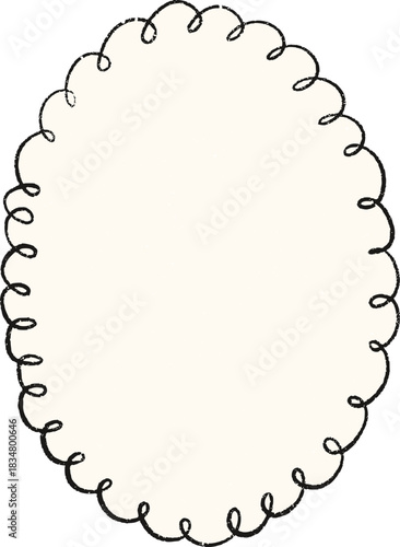 Christmas Wavy Whimsical Frame