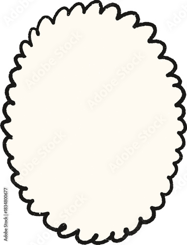 Christmas Whimsical Squiggly Frame