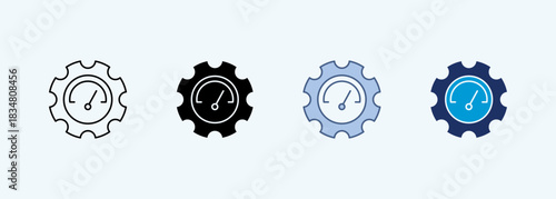 optimation Icon Set Multiple Style Collection
