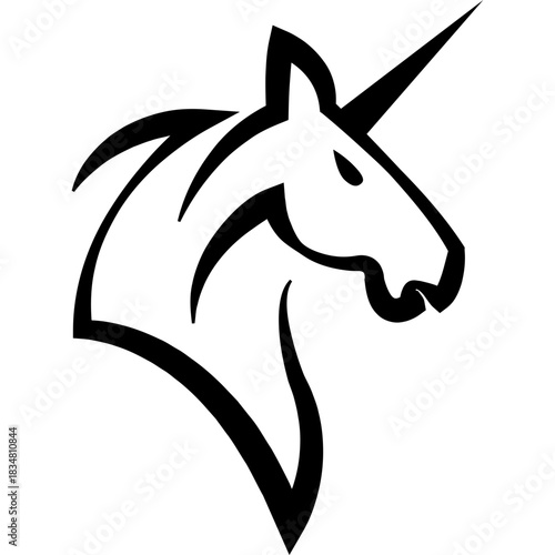 horse head silhouette