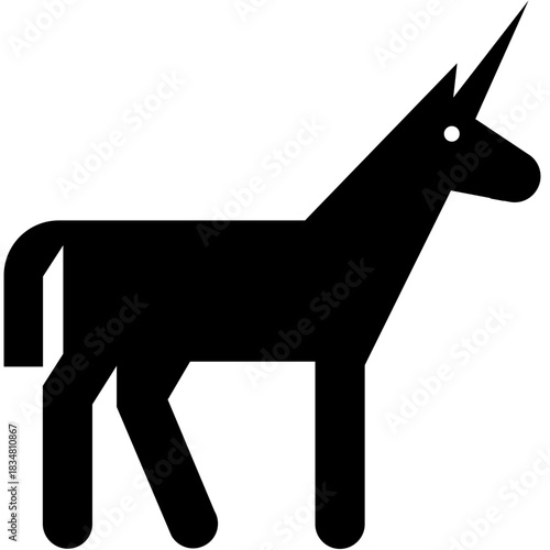 horse silhouette vector