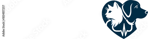 
dog and cat logo design