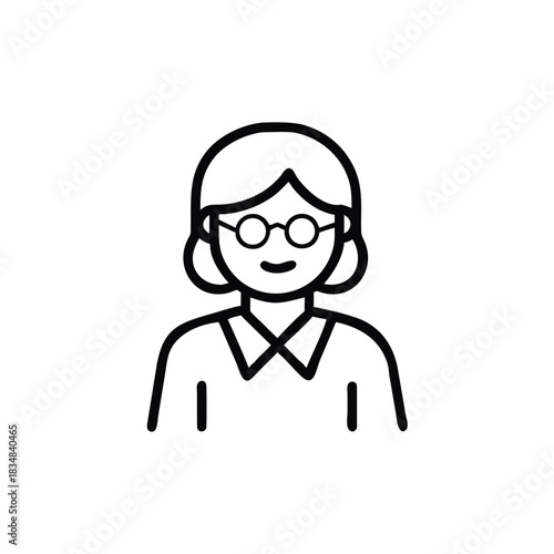 management icon, teacher network symbol, knowledge deliverer icon, academic mentor icon, teacher presence emblem, e