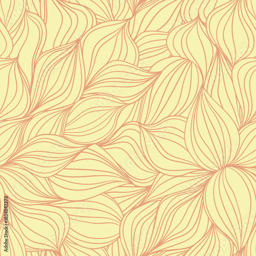 Seamless floral pattern based on traditional folk art ornaments. Colorful flowers on color background. Scandinavian style. Sweden nordic style. Vector illustration. Simple minimalistic pattern.