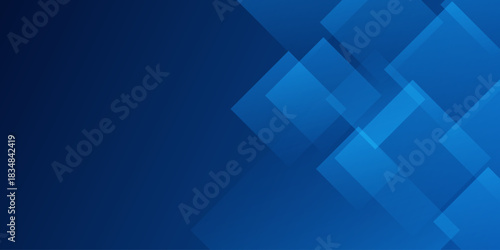 Abstract blue background. Diagonal vector illustration. Gradient layout banner business concept.
