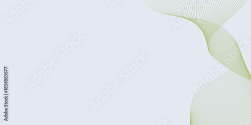 Trendy background design with white line pattern (texture) in luxury pastel colour. Abstract horizontal vector template for business banner, formal backdrop, prestigious voucher, vector