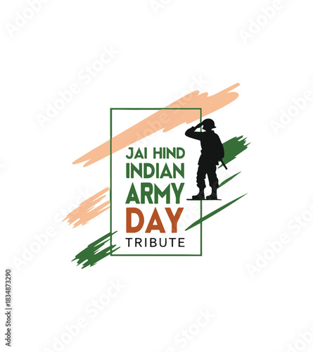 Brave Indian Soldier Vector Artwork