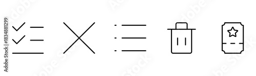 UX UI web icons. Vector illustrator, Suitable for Web Page, Mobile App, Web, and Print.