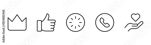 UX UI web icons. Vector illustrator, Suitable for Web Page, Mobile App, Web, and Print.