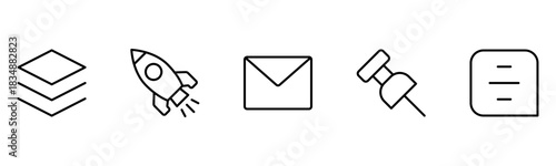 UX UI web icons. Vector illustrator, Suitable for Web Page, Mobile App, Web, and Print.