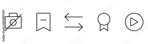 UX UI web icons. Vector illustrator, Suitable for Web Page, Mobile App, Web, and Print.