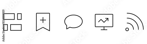 UX UI web icons. Vector illustrator, Suitable for Web Page, Mobile App, Web, and Print.