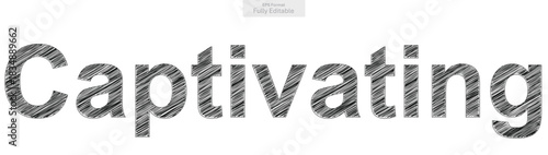 Hand Sketched Captivating Text Graphic for Engaging Marketing and Creative Project Visuals