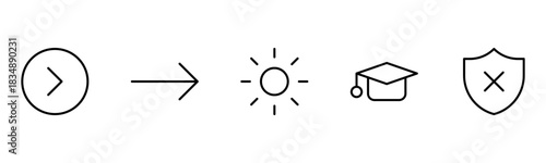 UX UI web icons. Vector illustrator, Suitable for Web Page, Mobile App, Web, and Print.