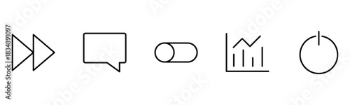 UX UI web icons. Vector illustrator, Suitable for Web Page, Mobile App, Web, and Print.