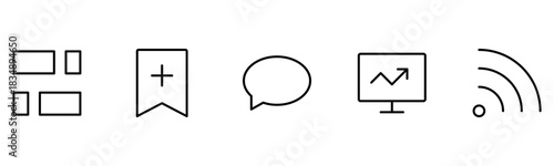 UX UI web icons. Vector illustrator, Suitable for Web Page, Mobile App, Web, and Print.