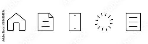 UX UI web icons. Vector illustrator, Suitable for Web Page, Mobile App, Web, and Print.
