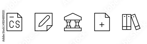 UX UI web icons. Vector illustrator, Suitable for Web Page, Mobile App, Web, and Print.