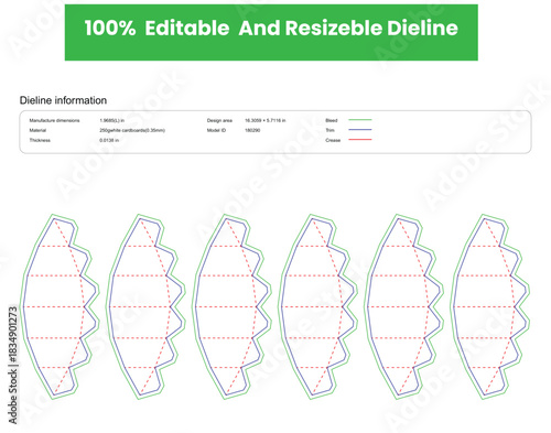 paper sphere dieline template box dieline die lines packaging custom dieline  box cardboard box dieline pizza box dieline printable product packaging layout,
