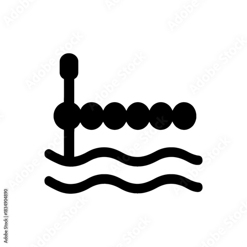 Swimming Lane Divider Icon