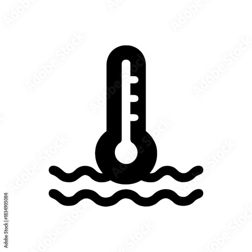 Water Temperature Gauge Icon
