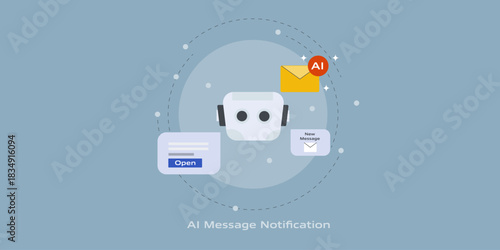 Conversational AI system manage email notification, summarize messages and deliver automatic reply.